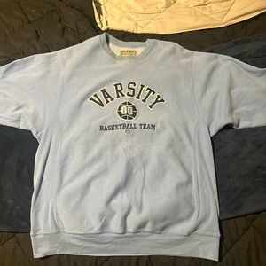 Varsity Basketball Team Blue Sweater